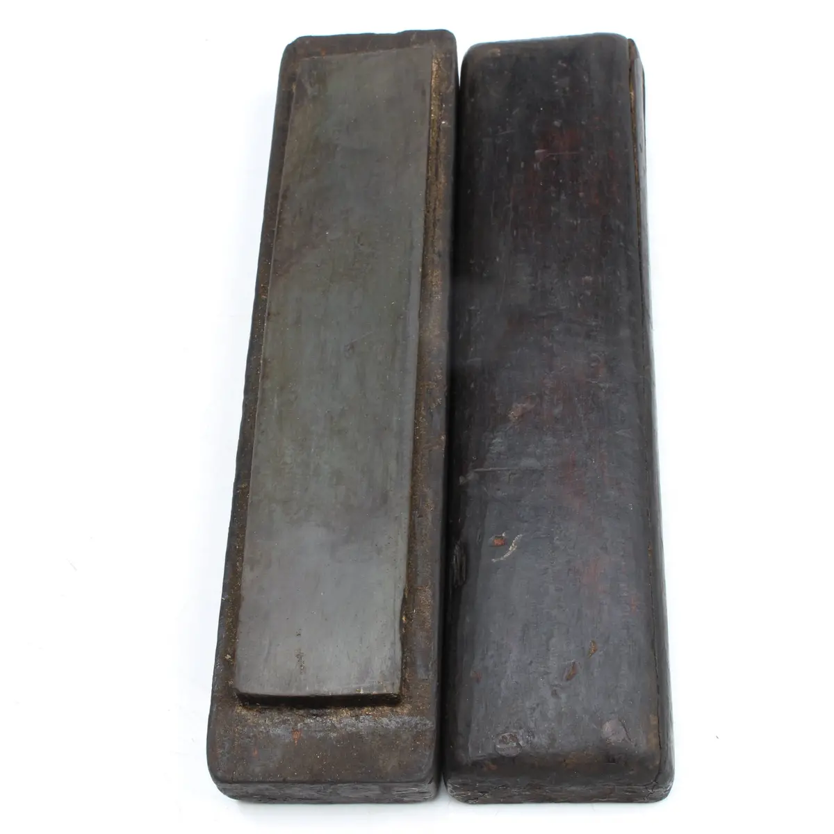 Boxed Oilstone Natural Sharpening Stone - Very Fine (Mahogany) 1