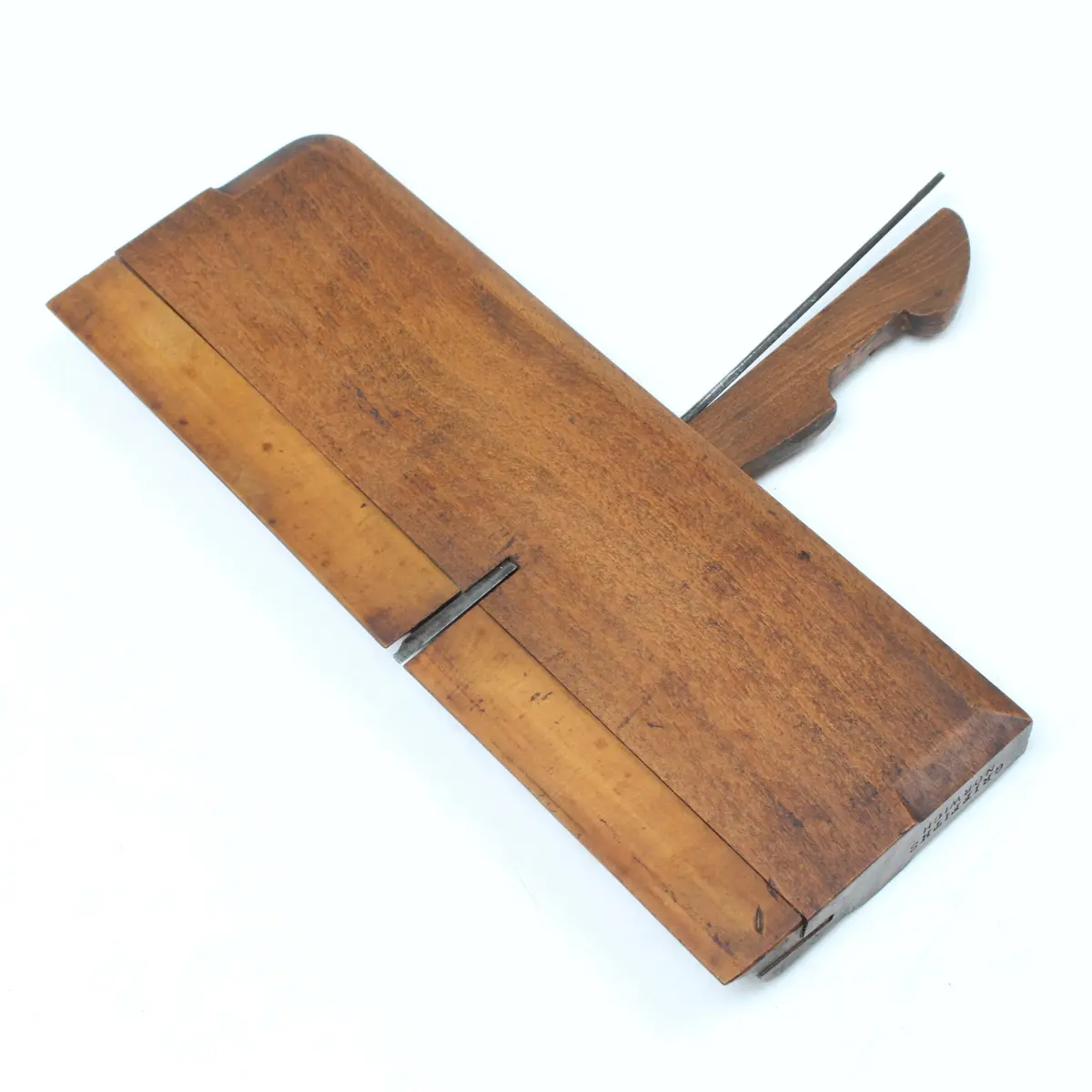 Griffiths (Norwich) Wooden Side Rebate Plane (Beech) 1