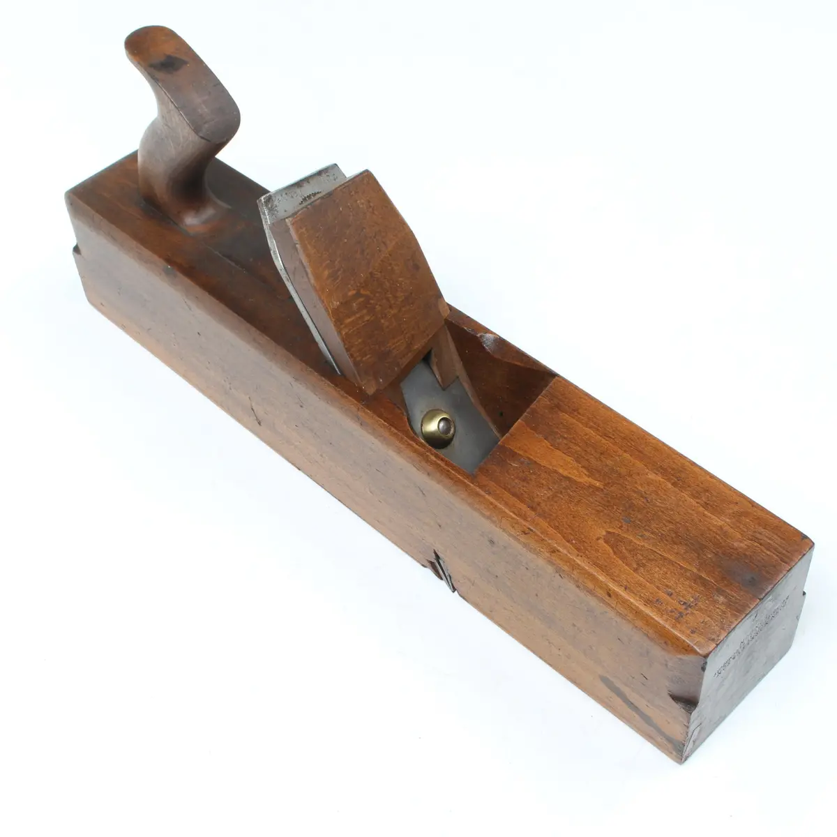 Sold - Old Wooden Moseley Badger Rebate Plane - 16" (Beech) 1