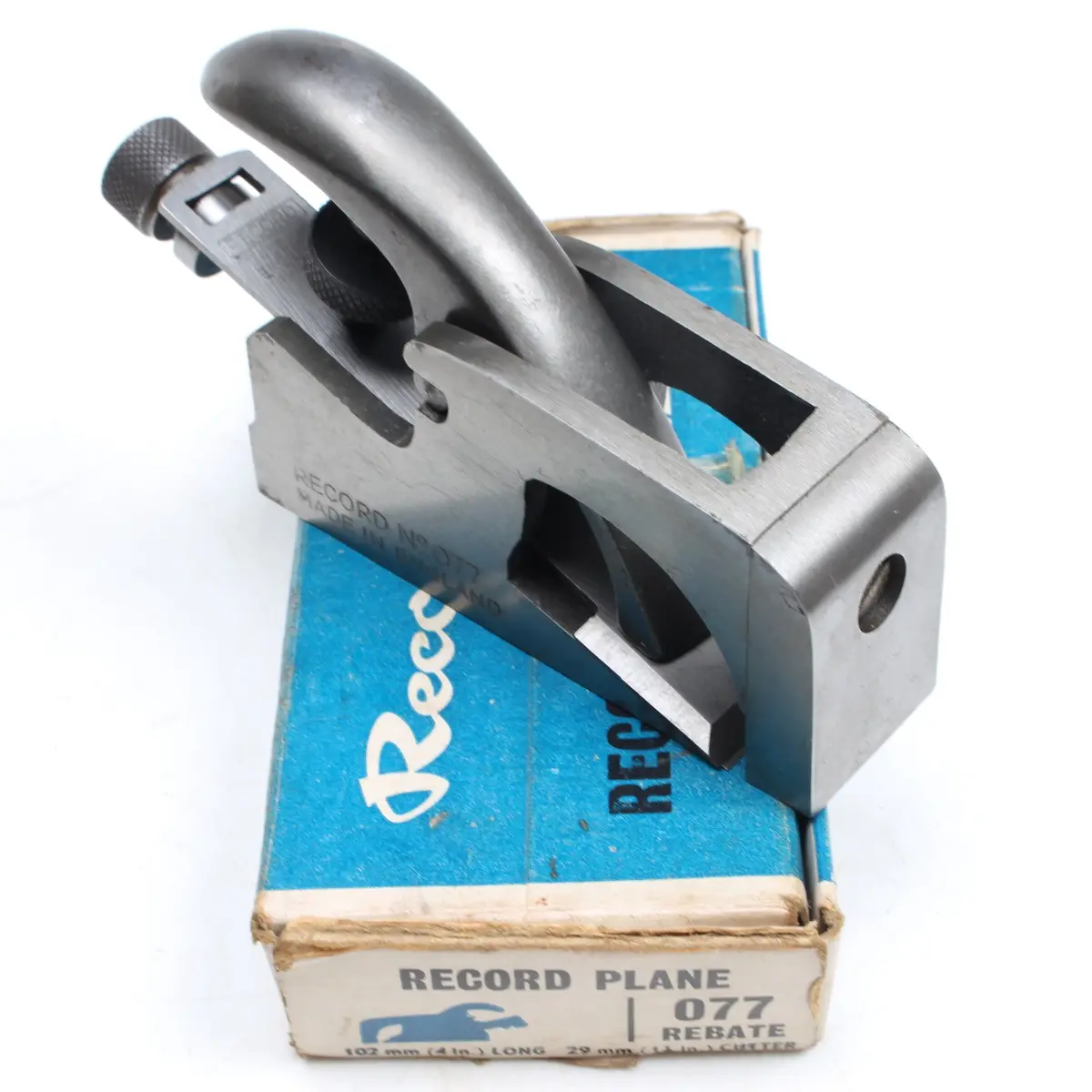 Old Record Bullnose Plane No. 077A 1