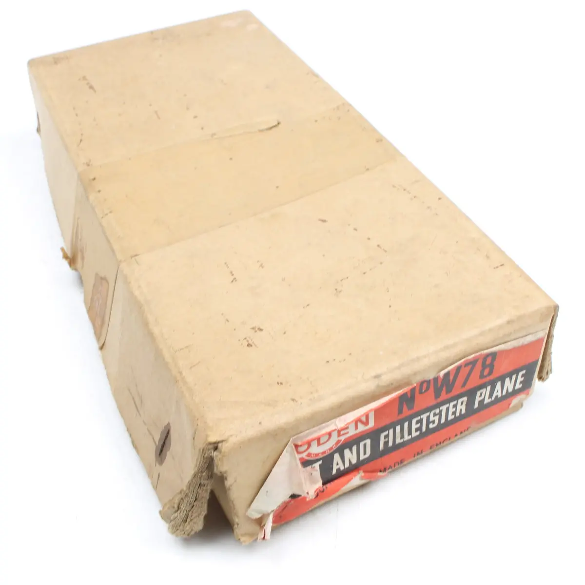 Old Woden Rebate / Rabbet Plane No. W78 2