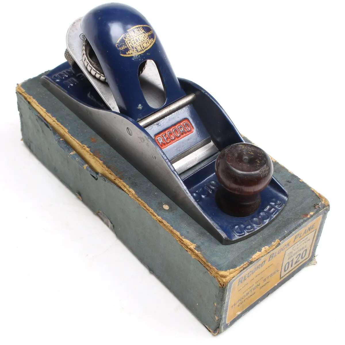 Old Record Block Plane No. 0120 1