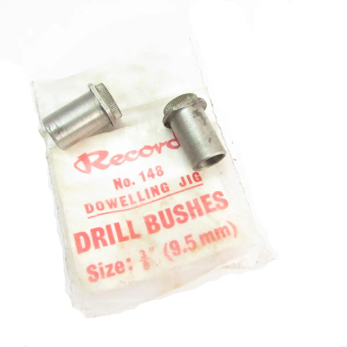 Record Dowelling Jig Bushes – 3/8” 1
