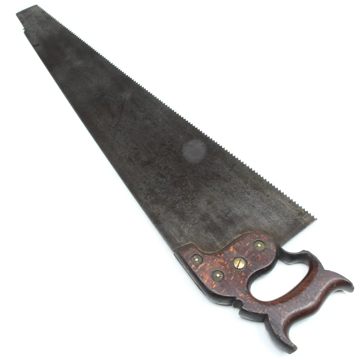 Old Cardiff And Sheffield Hand Saw - 26” - 6Tpi (Beech) 2