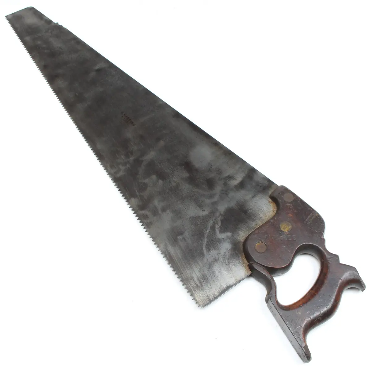 Old Harding Hand Saw - 26” - 6Tpi (Beech) 1