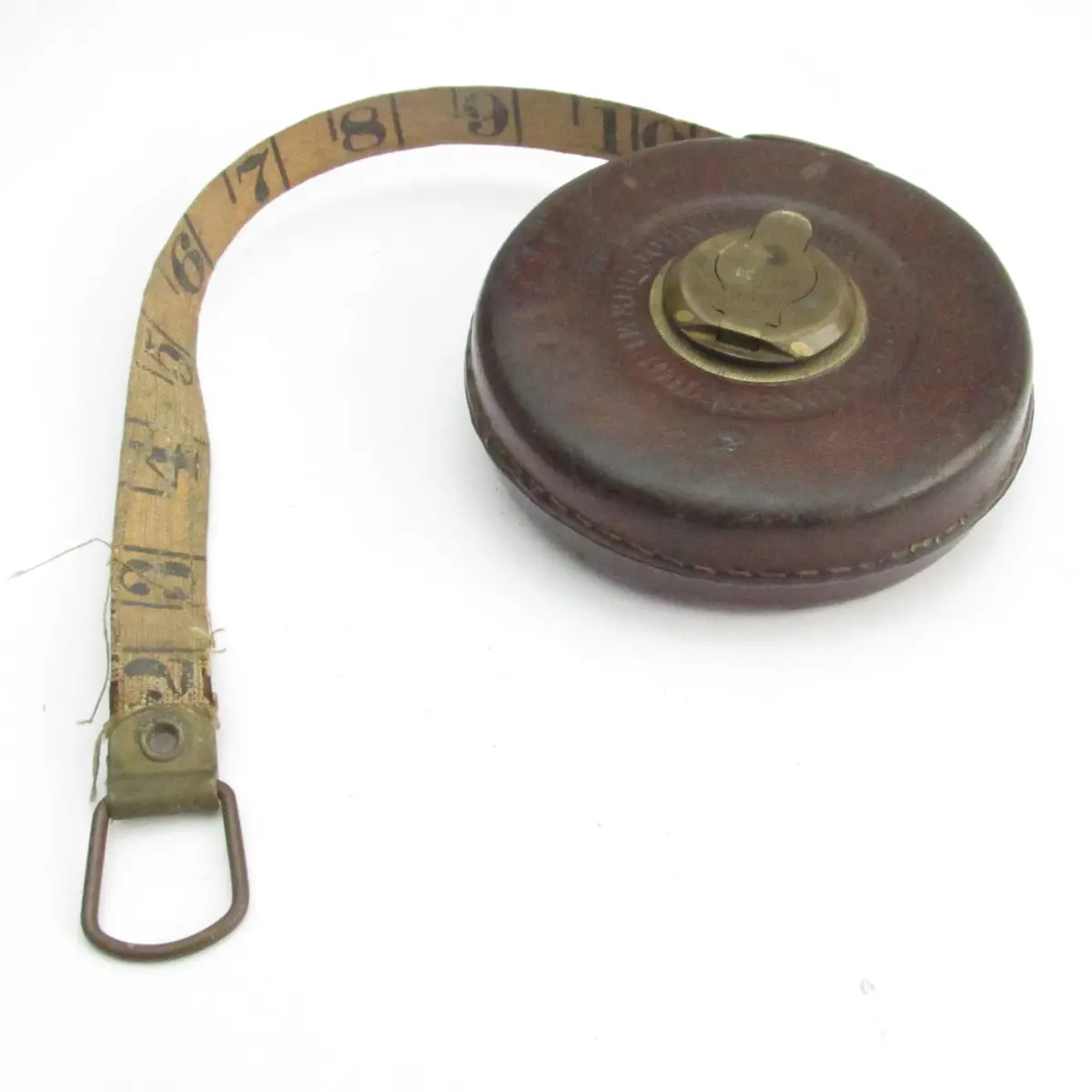 John Rabone Leather Tape Measure No. 401 - 33Ft 1