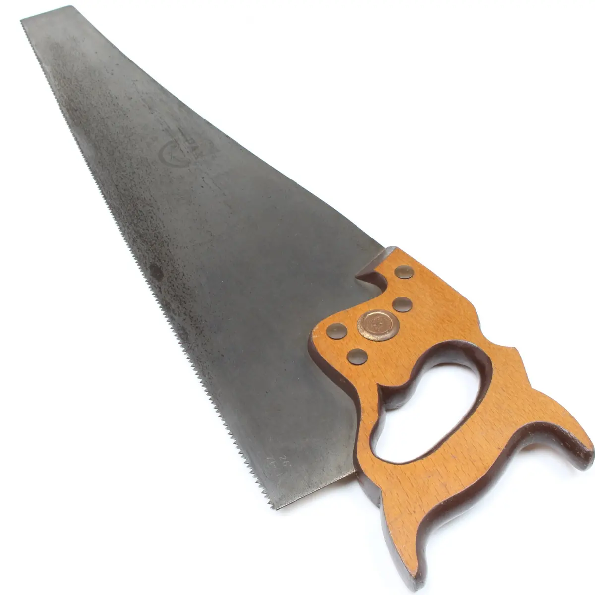 Sold - Old Pax Hand Saw - 26”- 8Tpi (Beech) 1