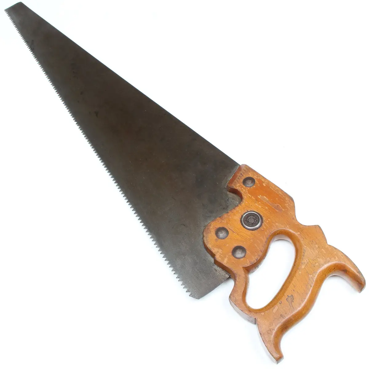 Old Disston Hand Saw No. D7 – 26" - 6Tpi (Beech) 1