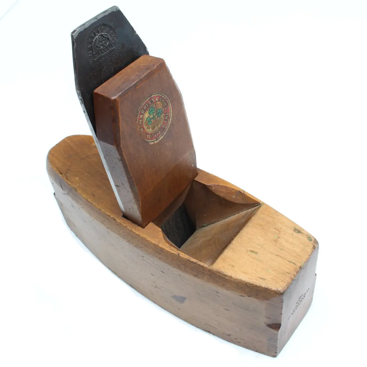 Old Marples Wooden Toothing Plane (Beech) 1