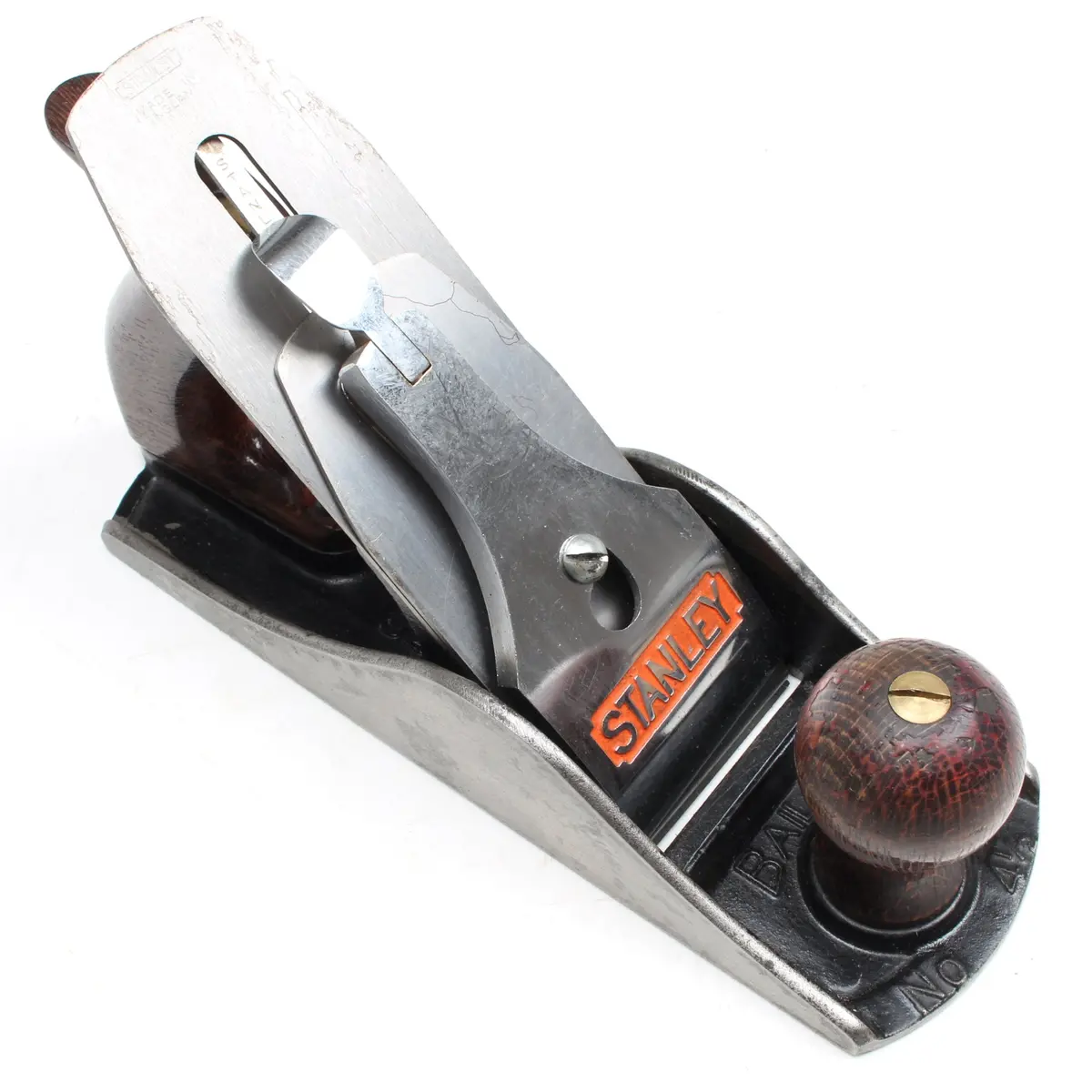 Old Stanley Smoothing Plane No. 4 1/2 (Beech) 1