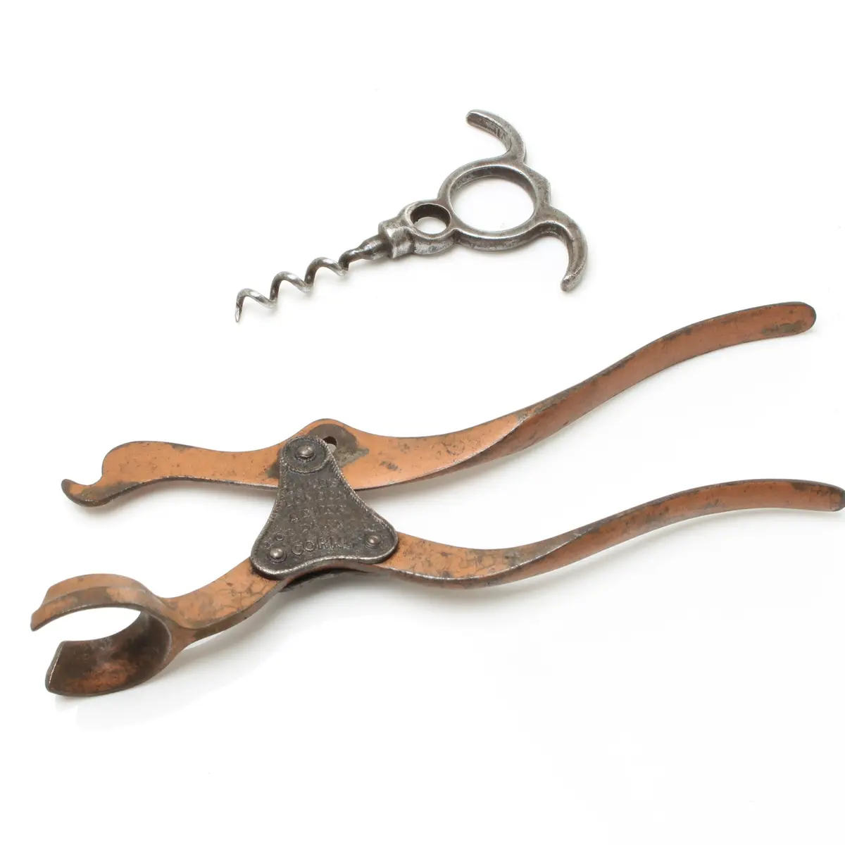 Old Lund Lever-Action Corkscrew 1