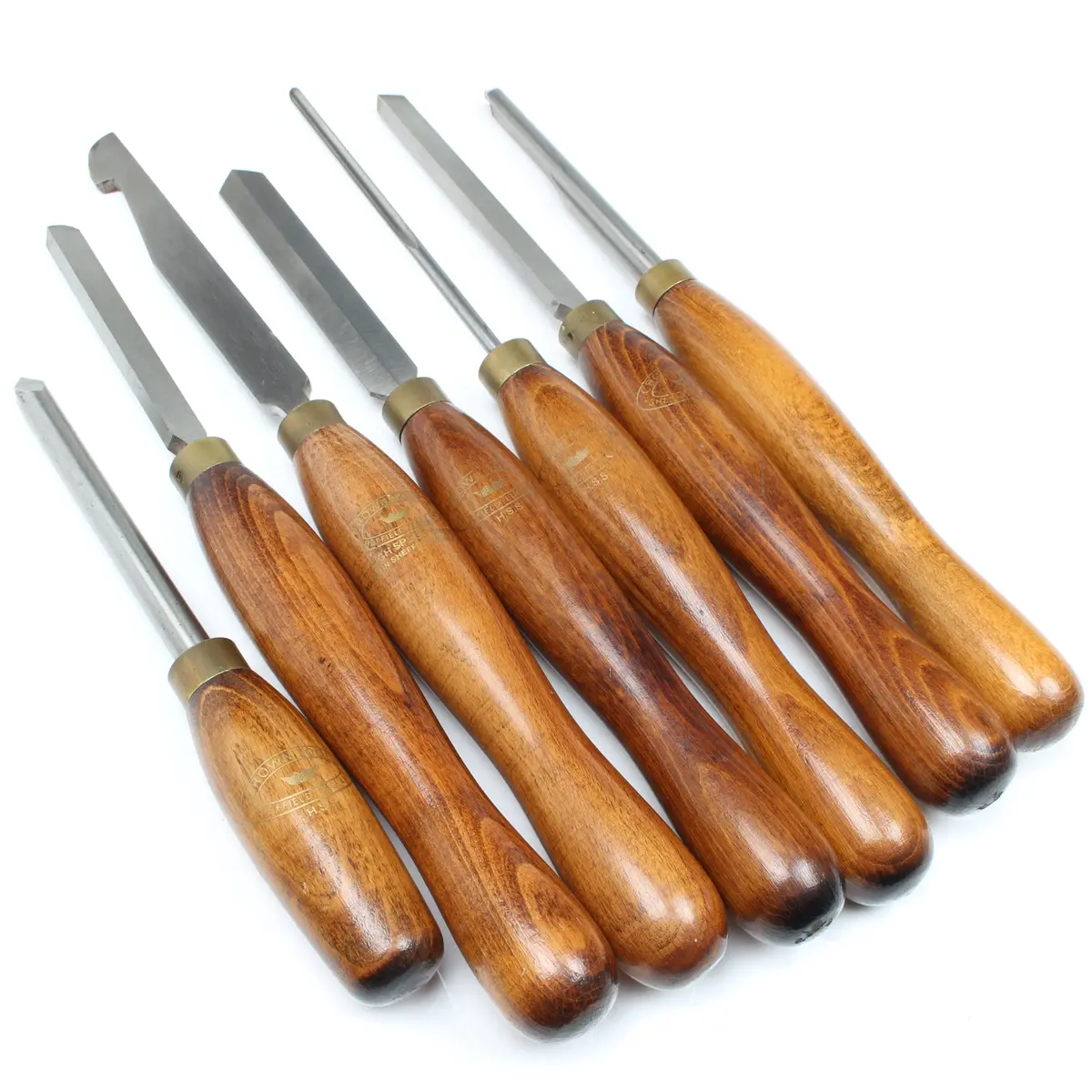 Sold - 7X Old Crown Woodturning Tools - Uk Only 2