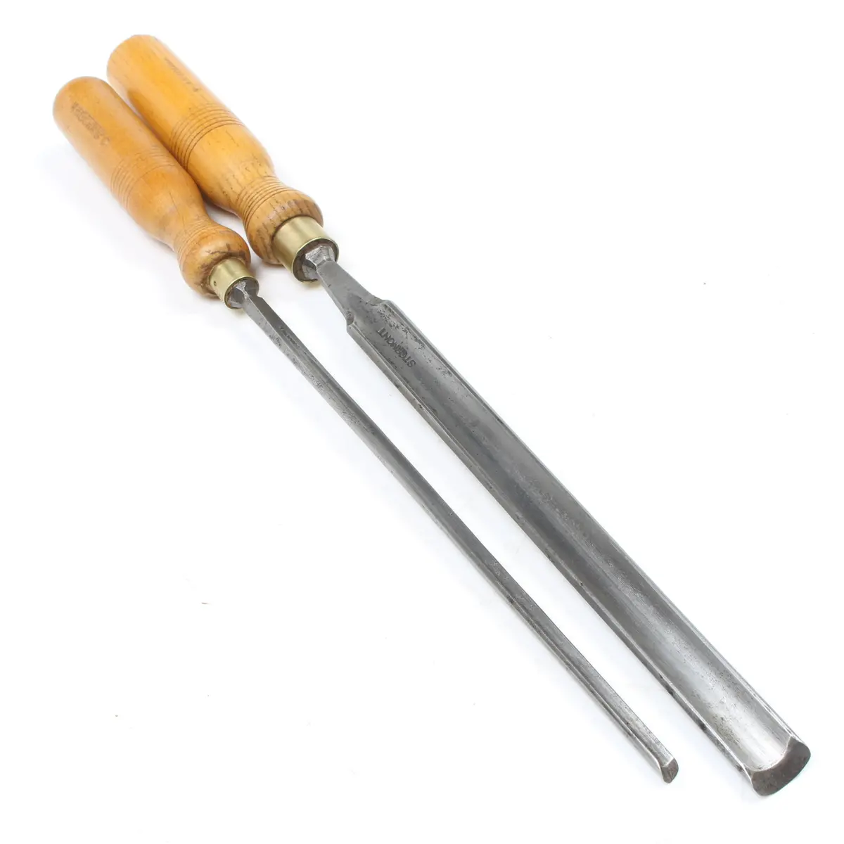 2X Stormont Paring Gouges - 1/4", 1/2" (Ash, Beech) 1