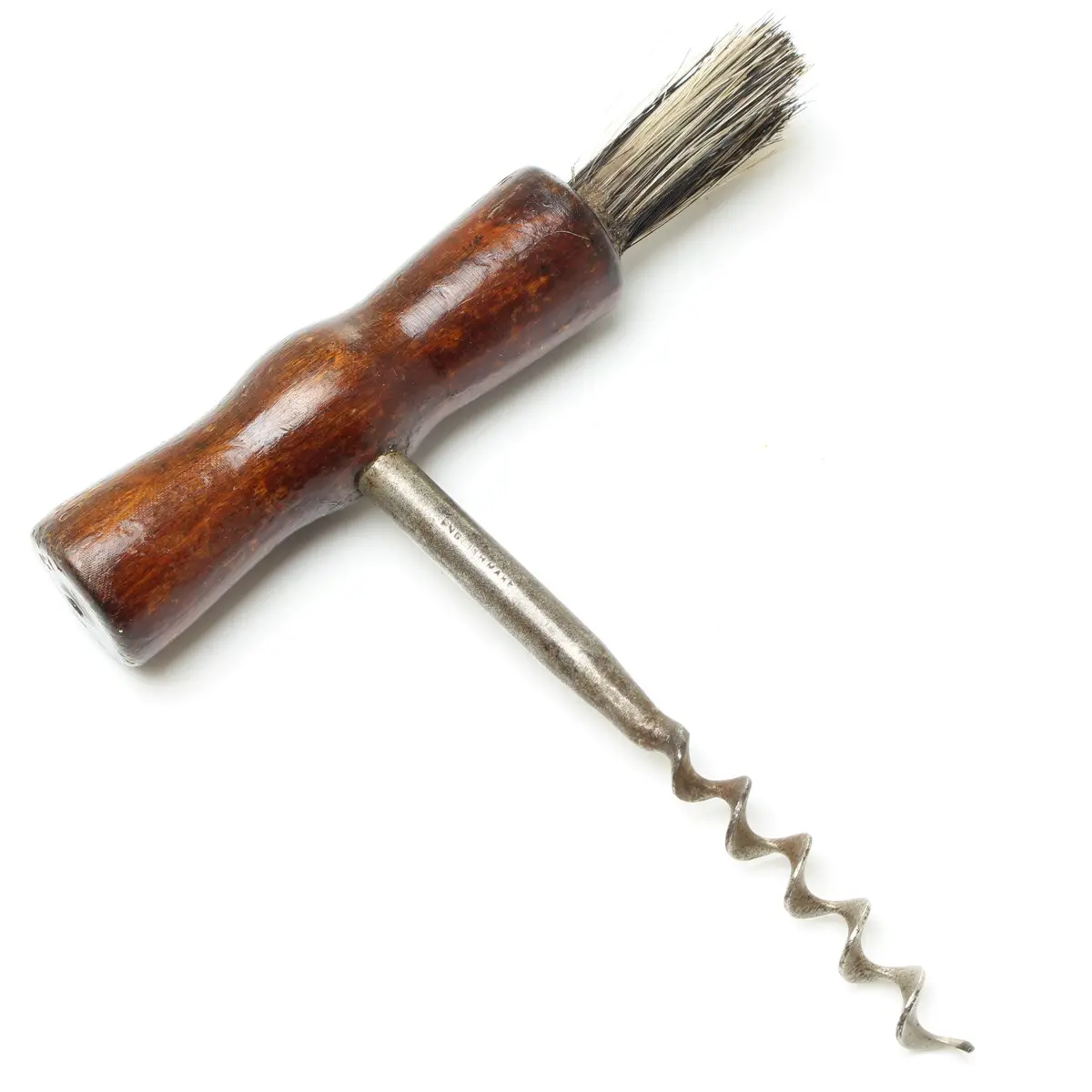 Vintage Corkscrew With Brush - England, Wales, Scotland Only 1