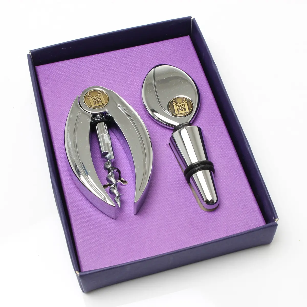 Royal Mint Corkscrew And Bottle Stop Boxset 1