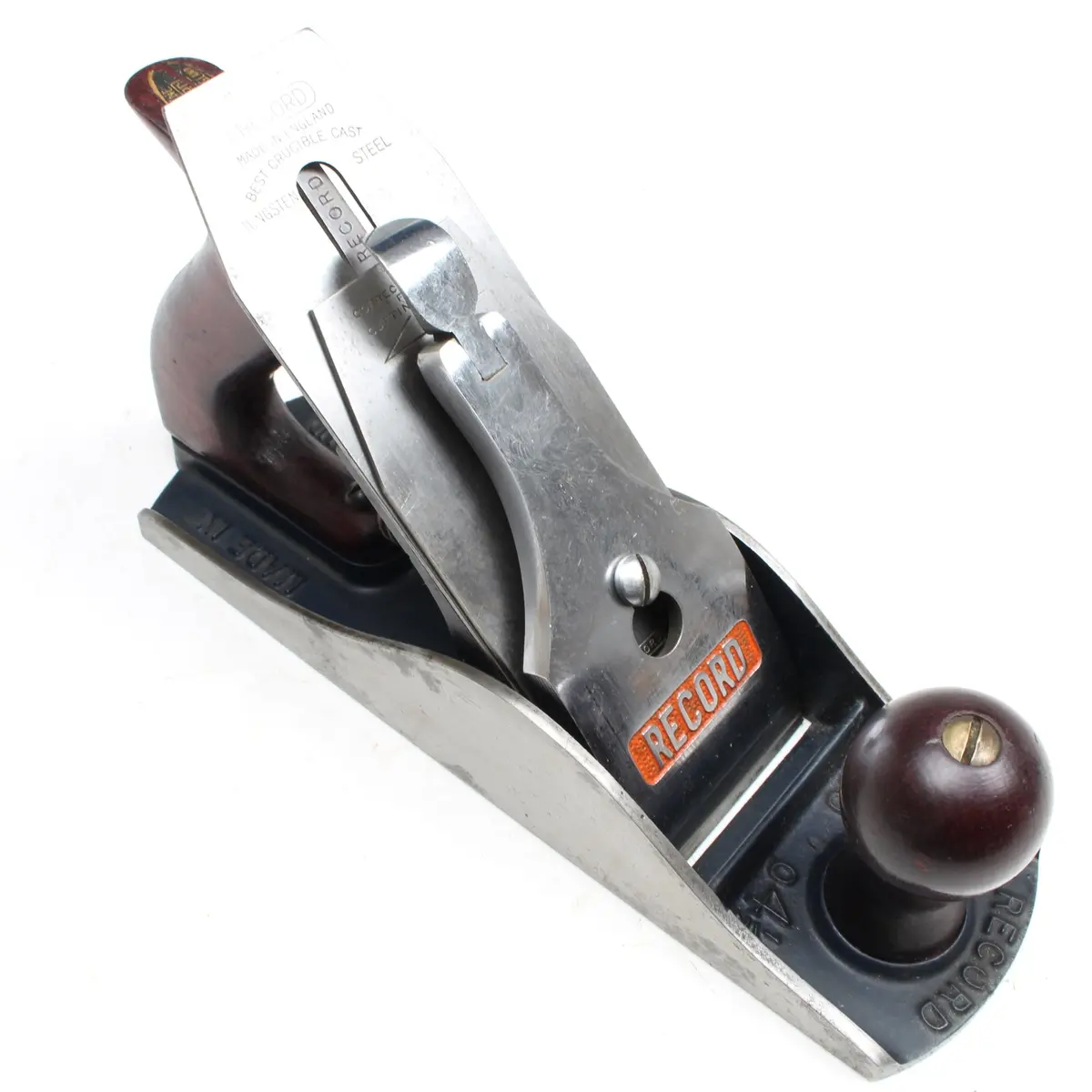 Old Record Smoothing Plane No. 04 1/2 (Stained Beech) 1