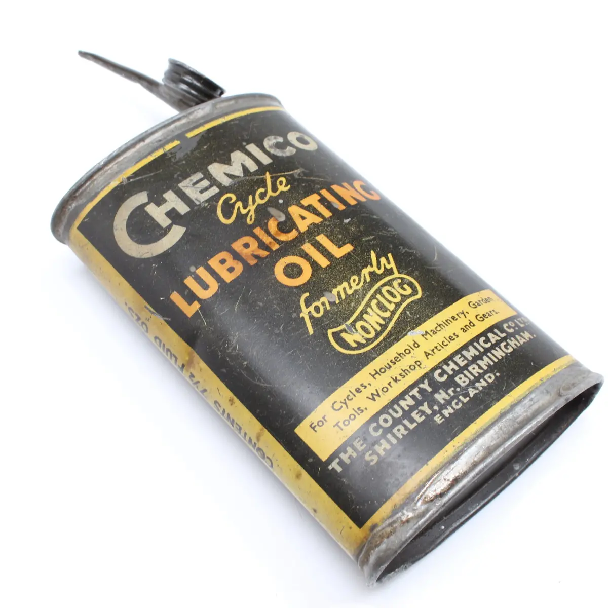 Sold - Old Chemico Cycle Lubricating Oil Can 1