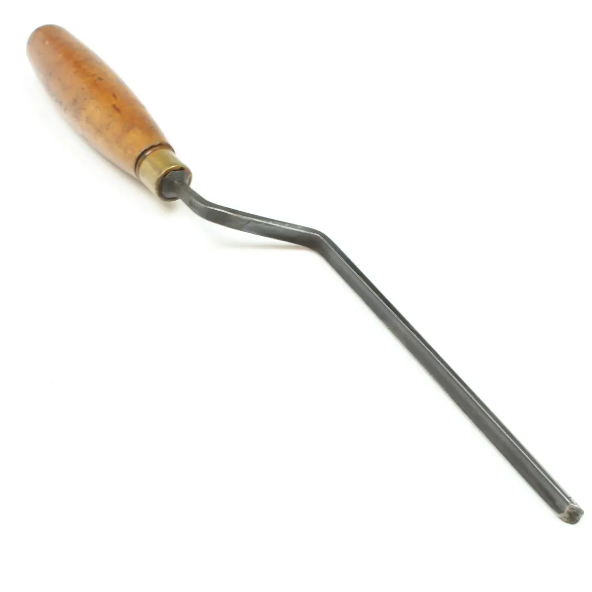 E Preston Cranked Paring Gouge - 1/4" (Boxwood) 1