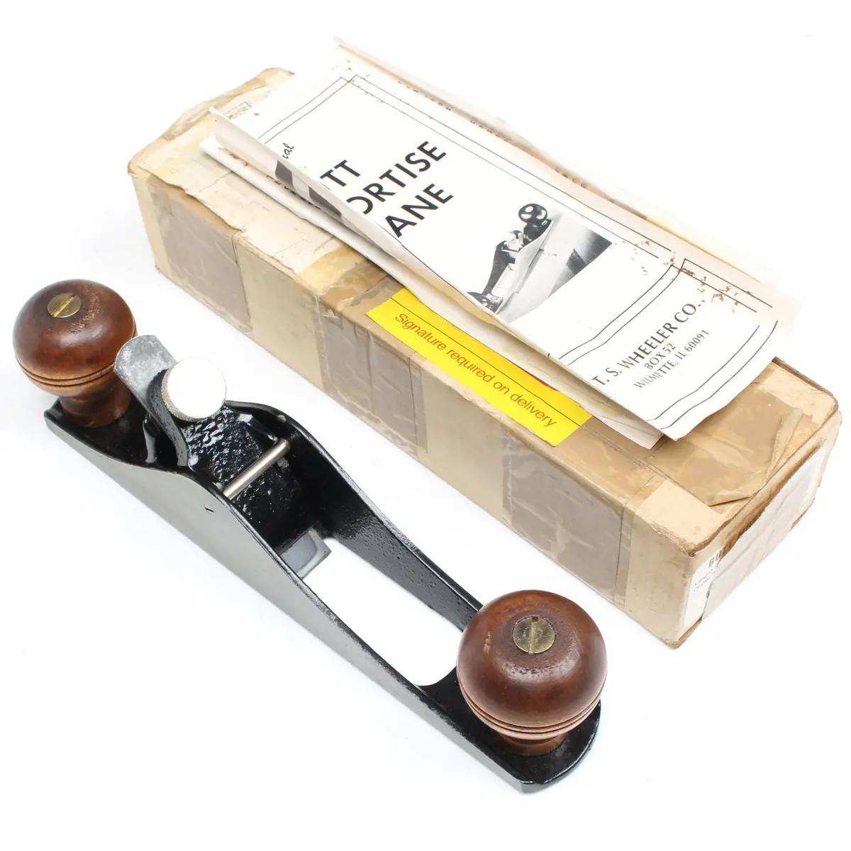 Old Wheeler Butt Mortise Plane 1