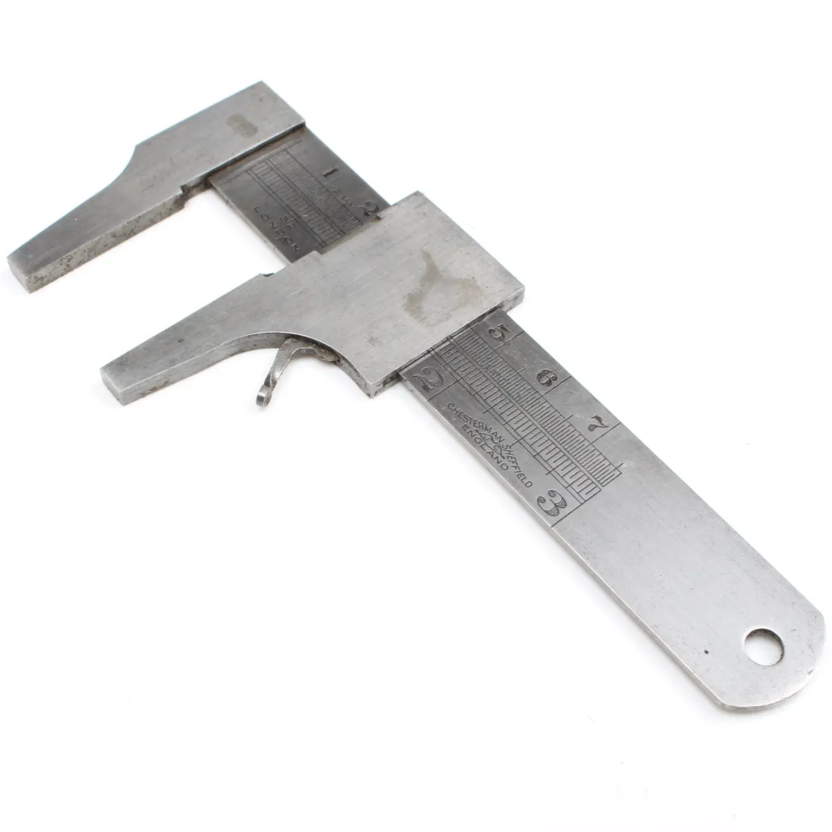 Sold - Chesterman Caliper Rule No 1400 - 3" (Sheffield) 1