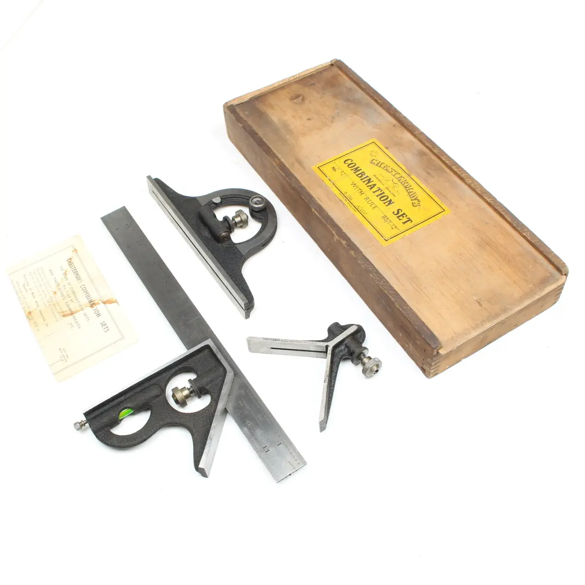 Old Chesterman Combination Set / Combination Square Set No. 92 1