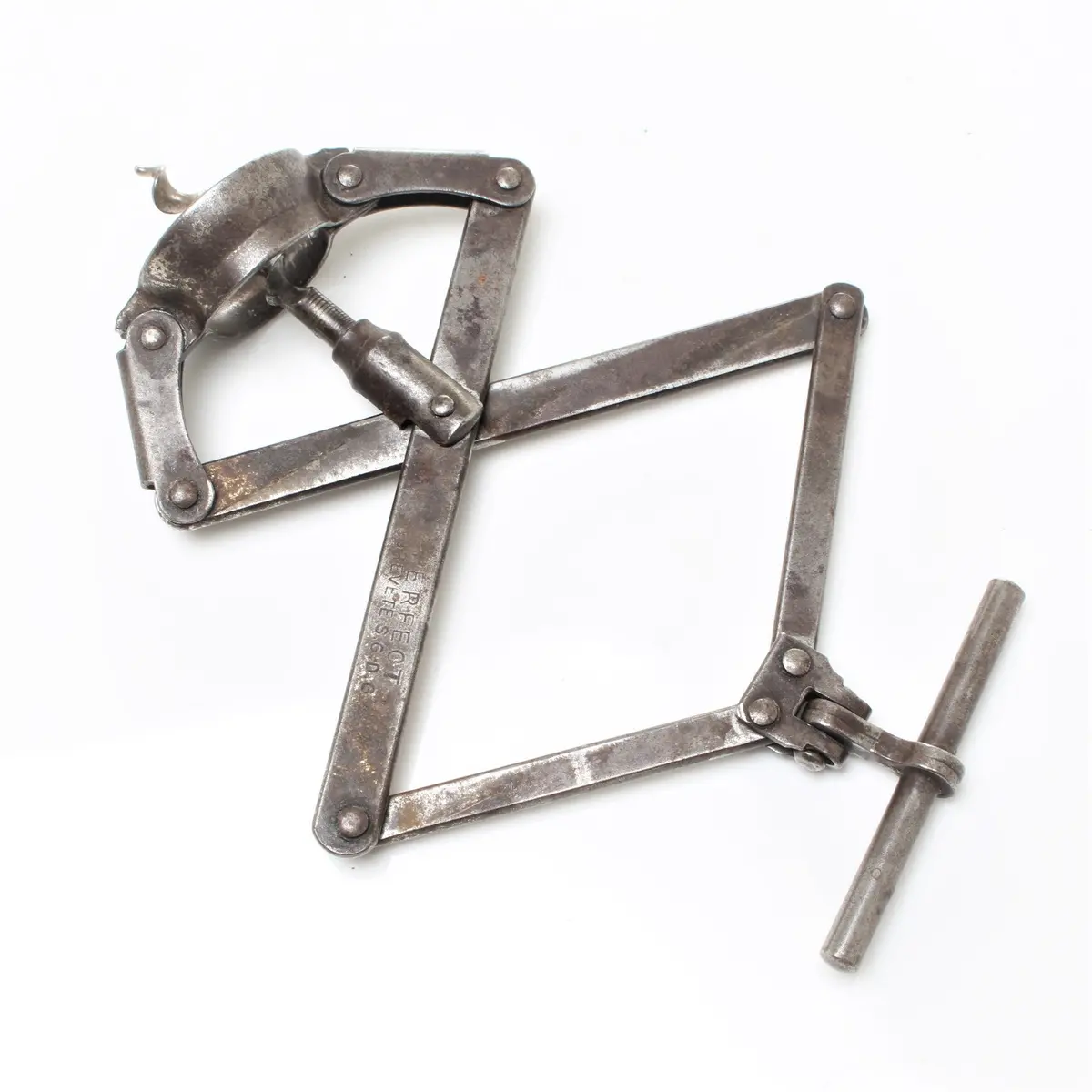 Sold - Antique Concertina Folding Metal Corkscrew (Collectable) 2