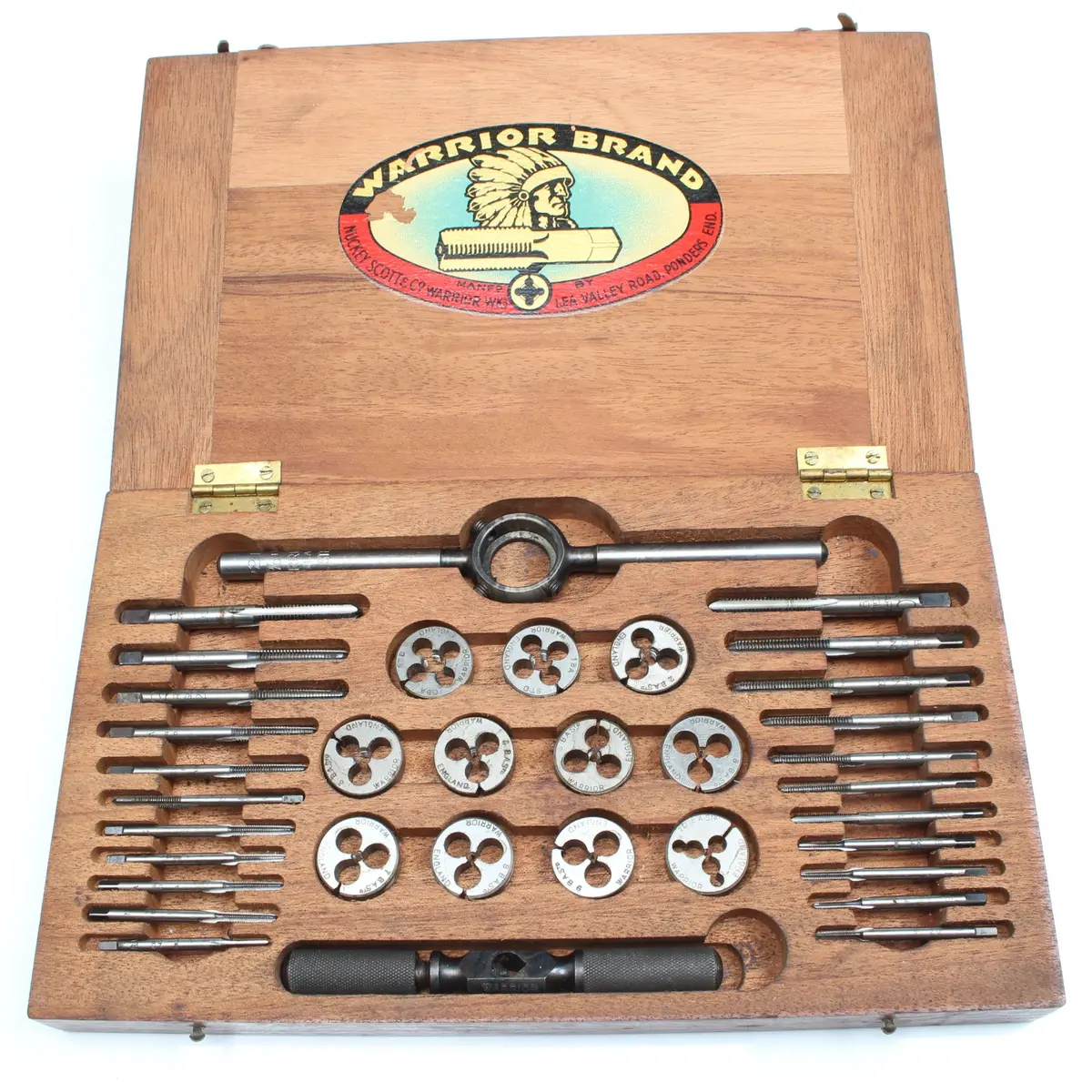 Old Warrior Brand Stock, Die And Thread Set 1