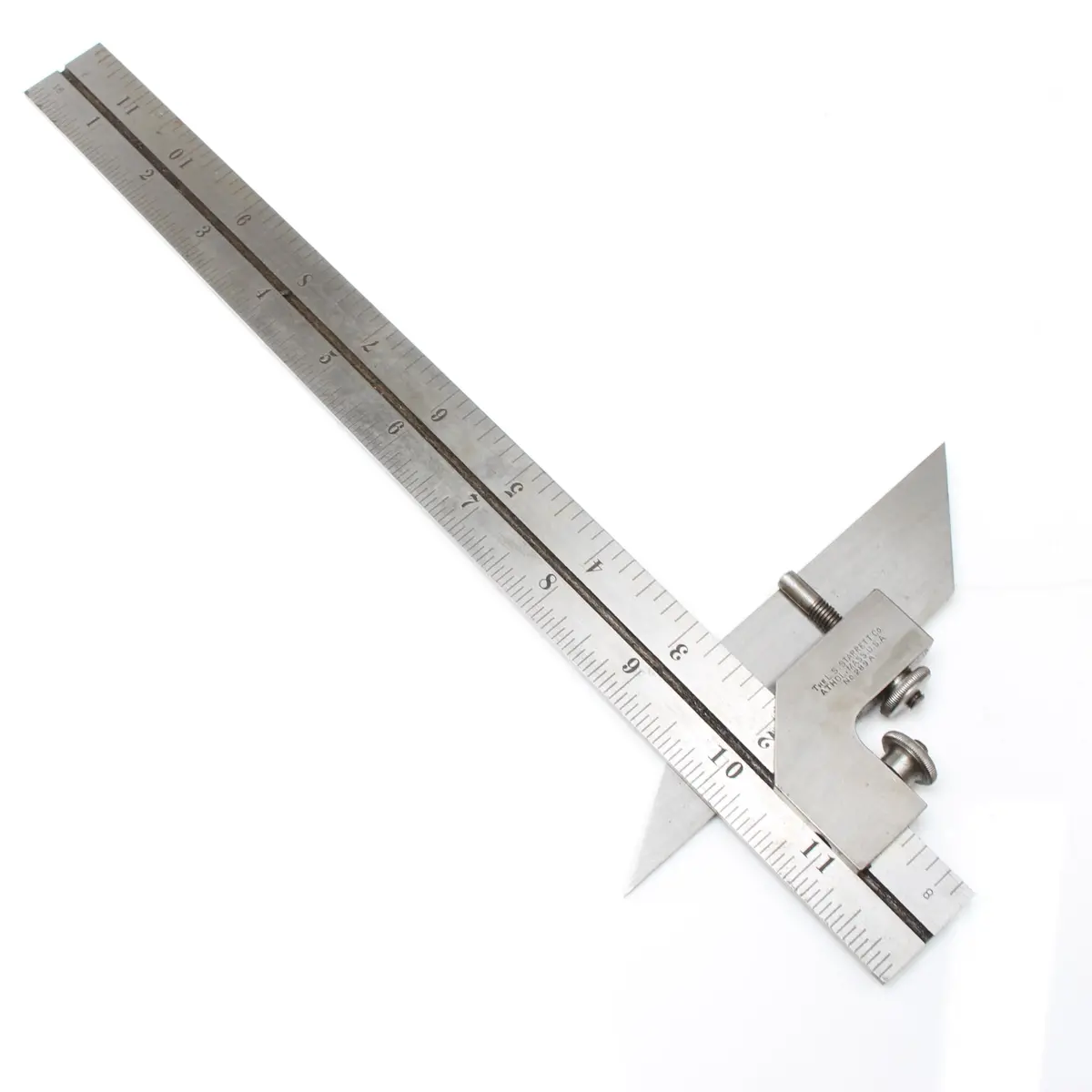 Sold - Starrett Rule No. 4 & Attachments (Usa) 1