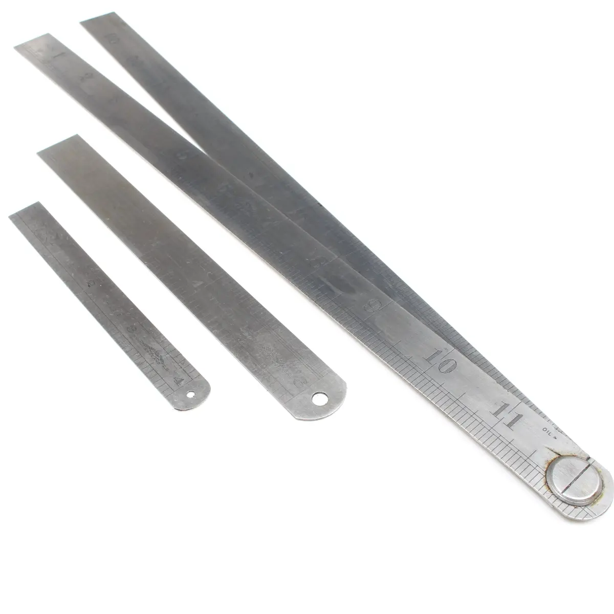 3X Chesterman Rules No 235M, 410D/3, 1561D - 4", 6" & 24" 1