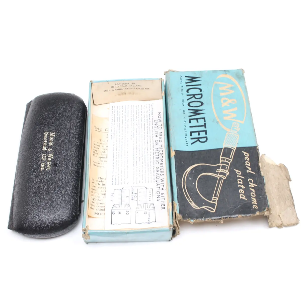Moore And Wright Micrometer No 961 1