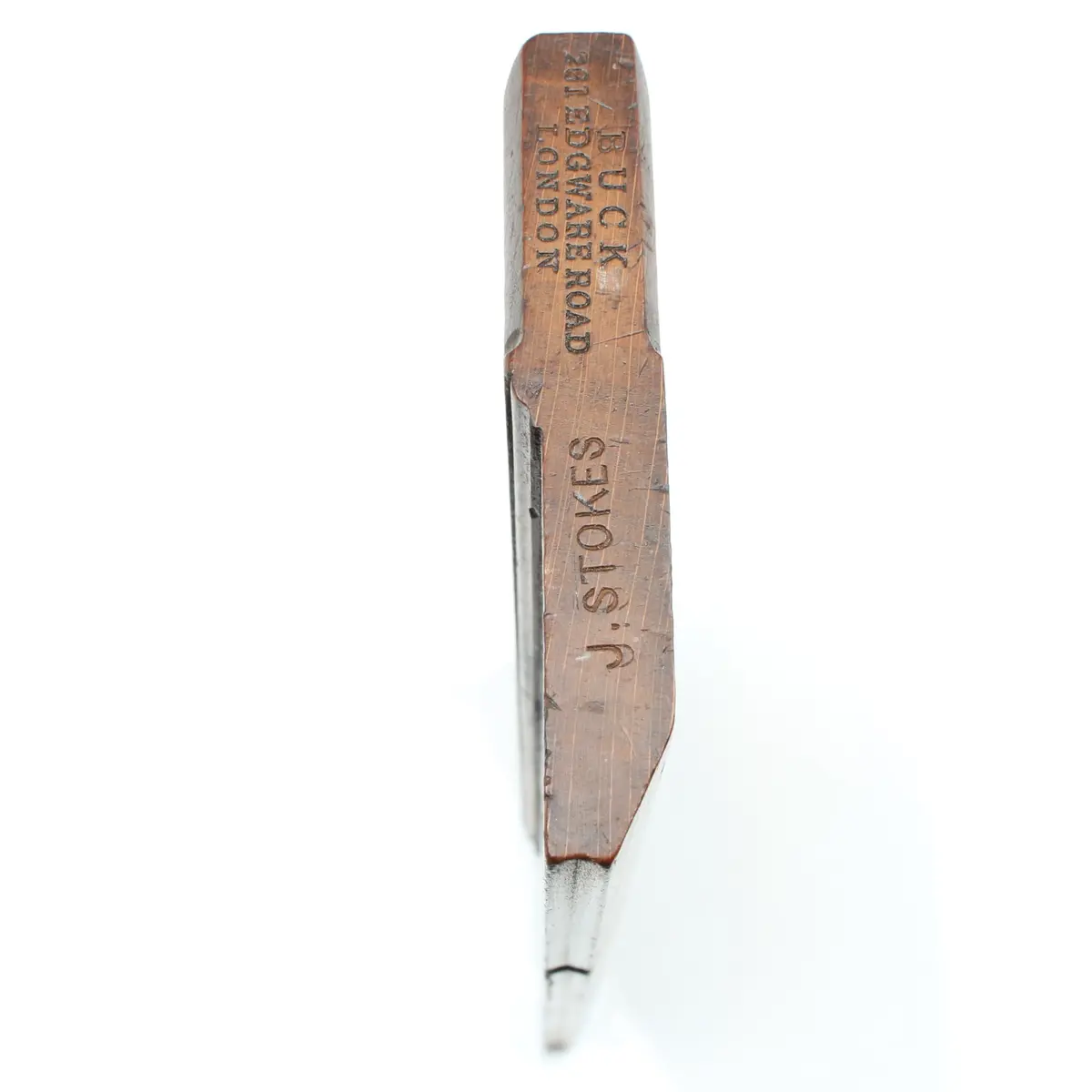 Buck (Edgware Rd) Wooden Hollow Plane - No. 2 (Beech) 1