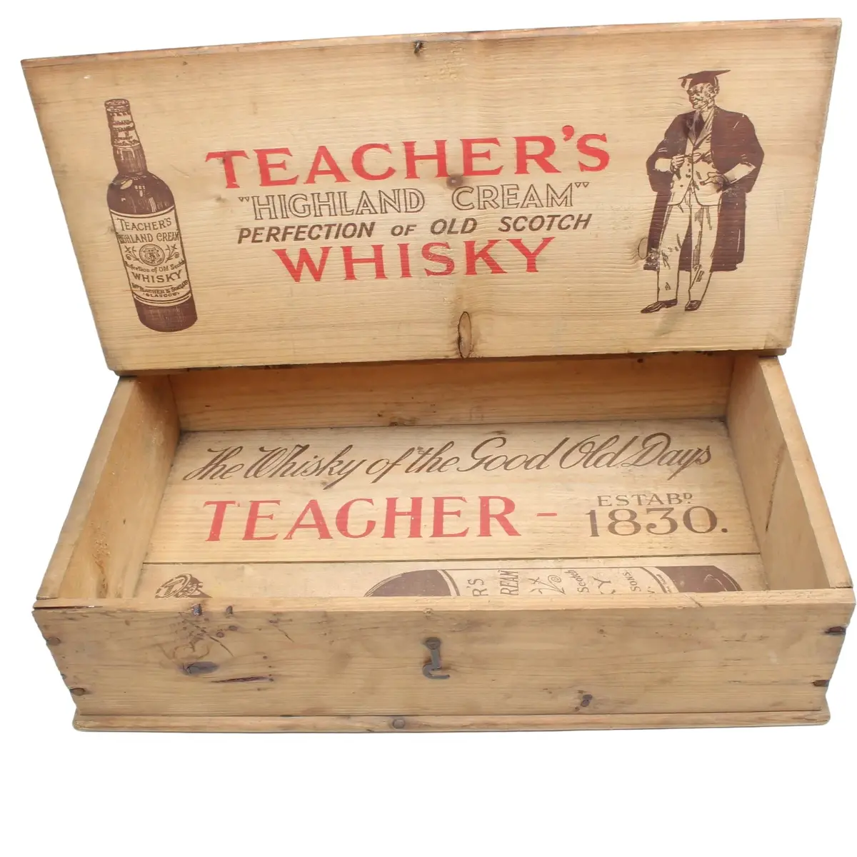 Old Teachers Whisky Box 1