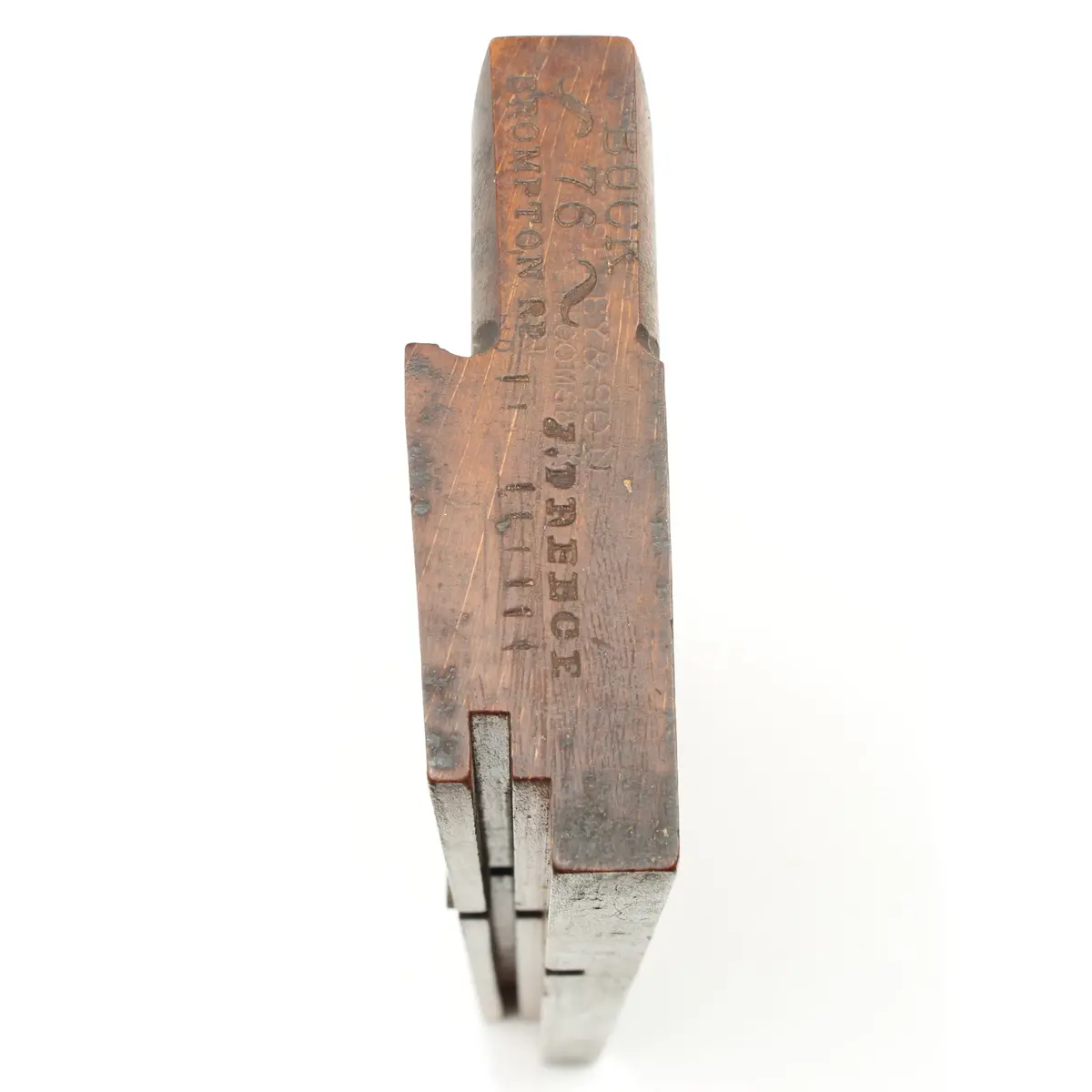 Buck (Brompton Rd) Wooden Tongue Plane - 3/8 (Beech) 1