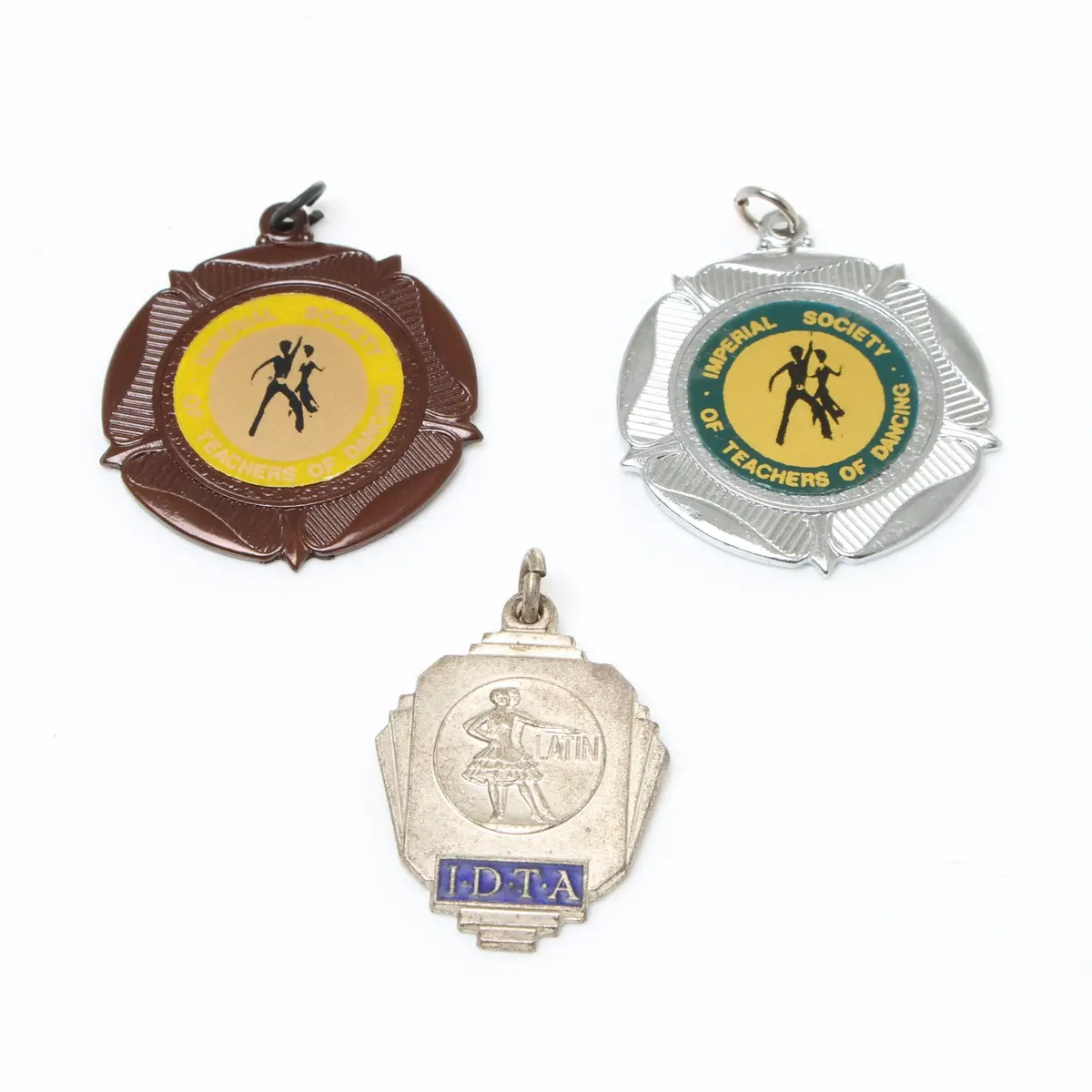3X Old Dancing Badges 1