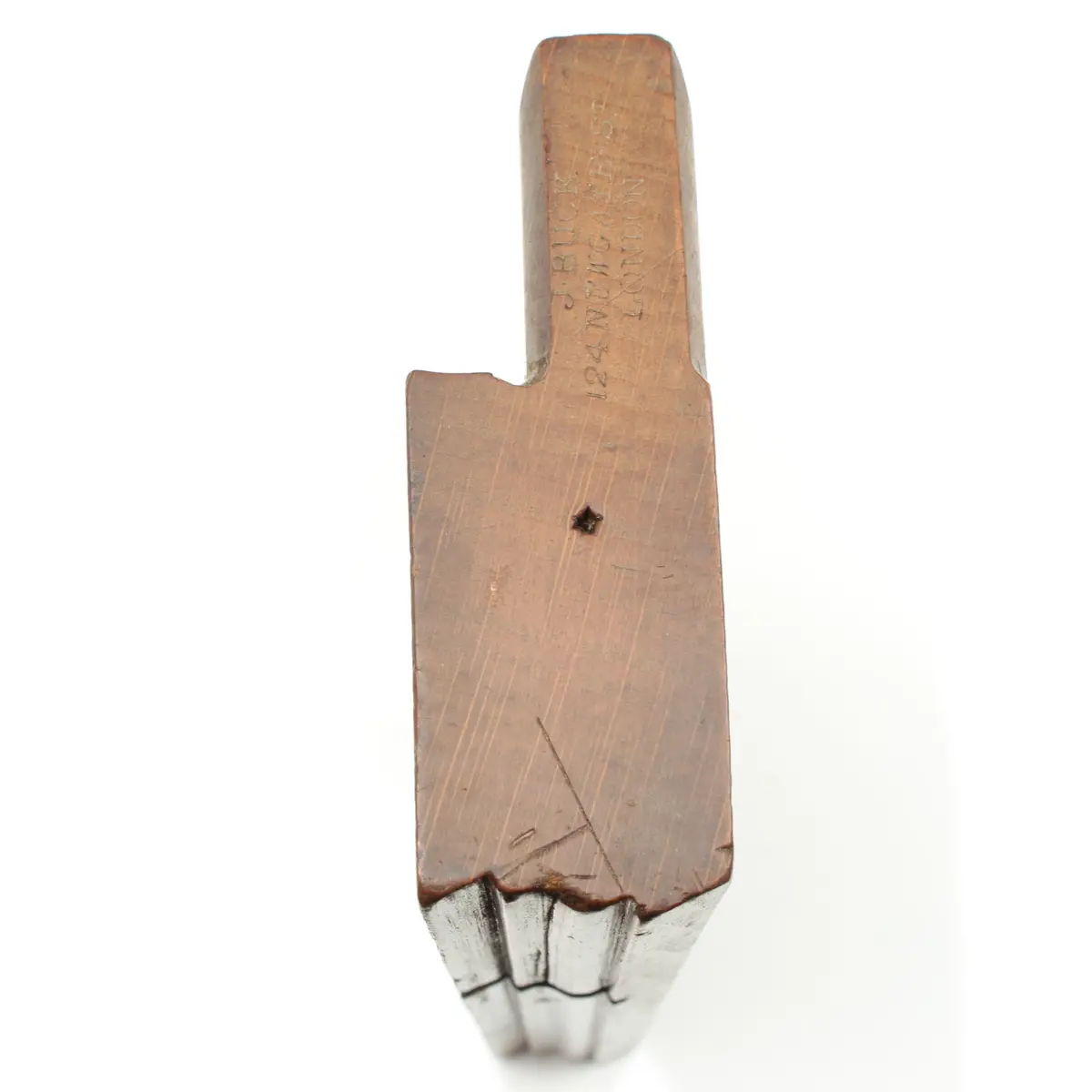 J Buck (Newgate St) Wooden Ogee Plane (Beech) 1