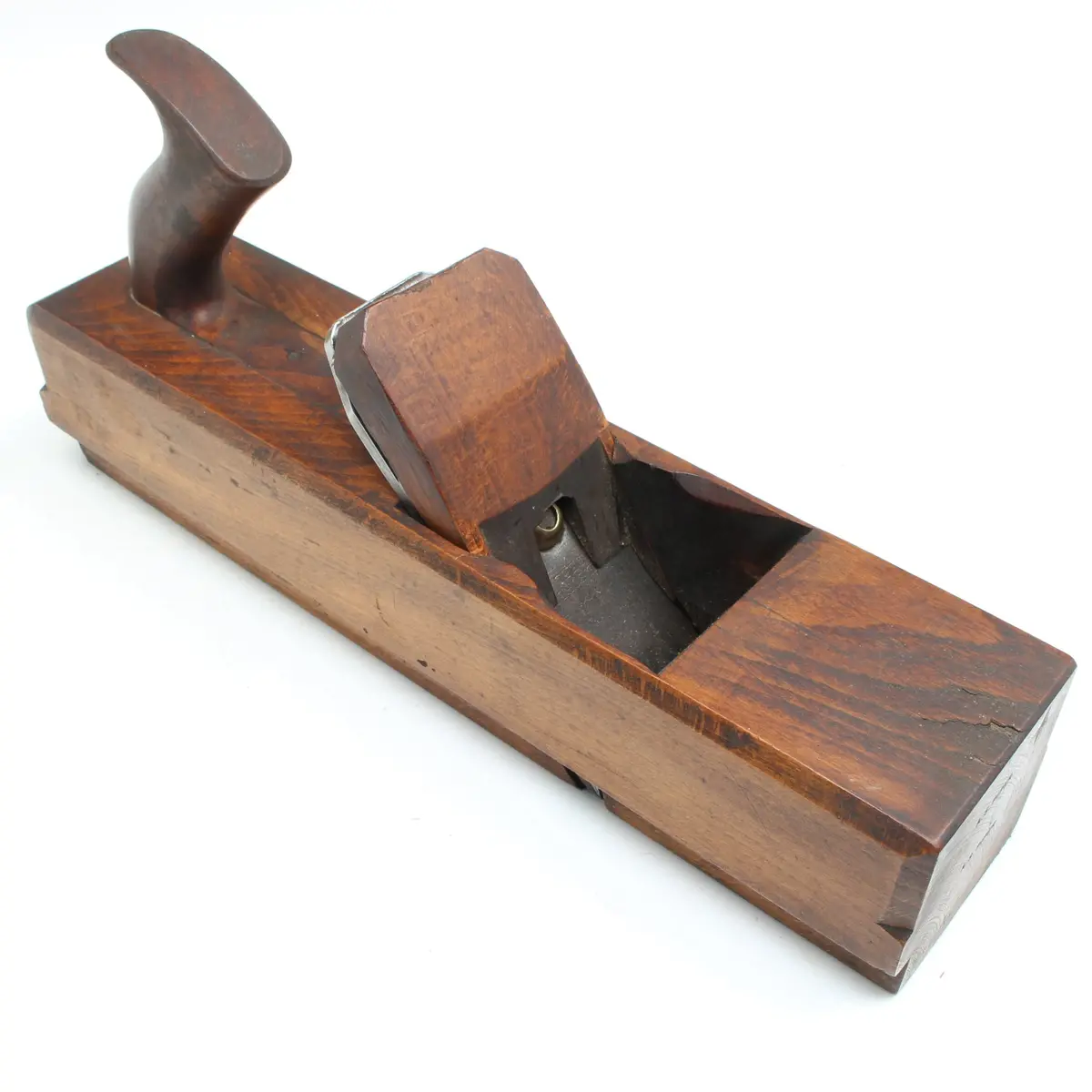 Old Wooden Rebate Jack Plane - 14 1/2" (Beech) 1