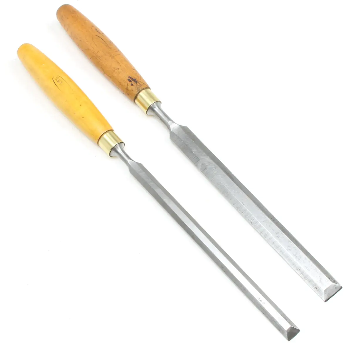 2X Old Marples Paring Chisel – 1/2", 3/4" (Boxwood) 1