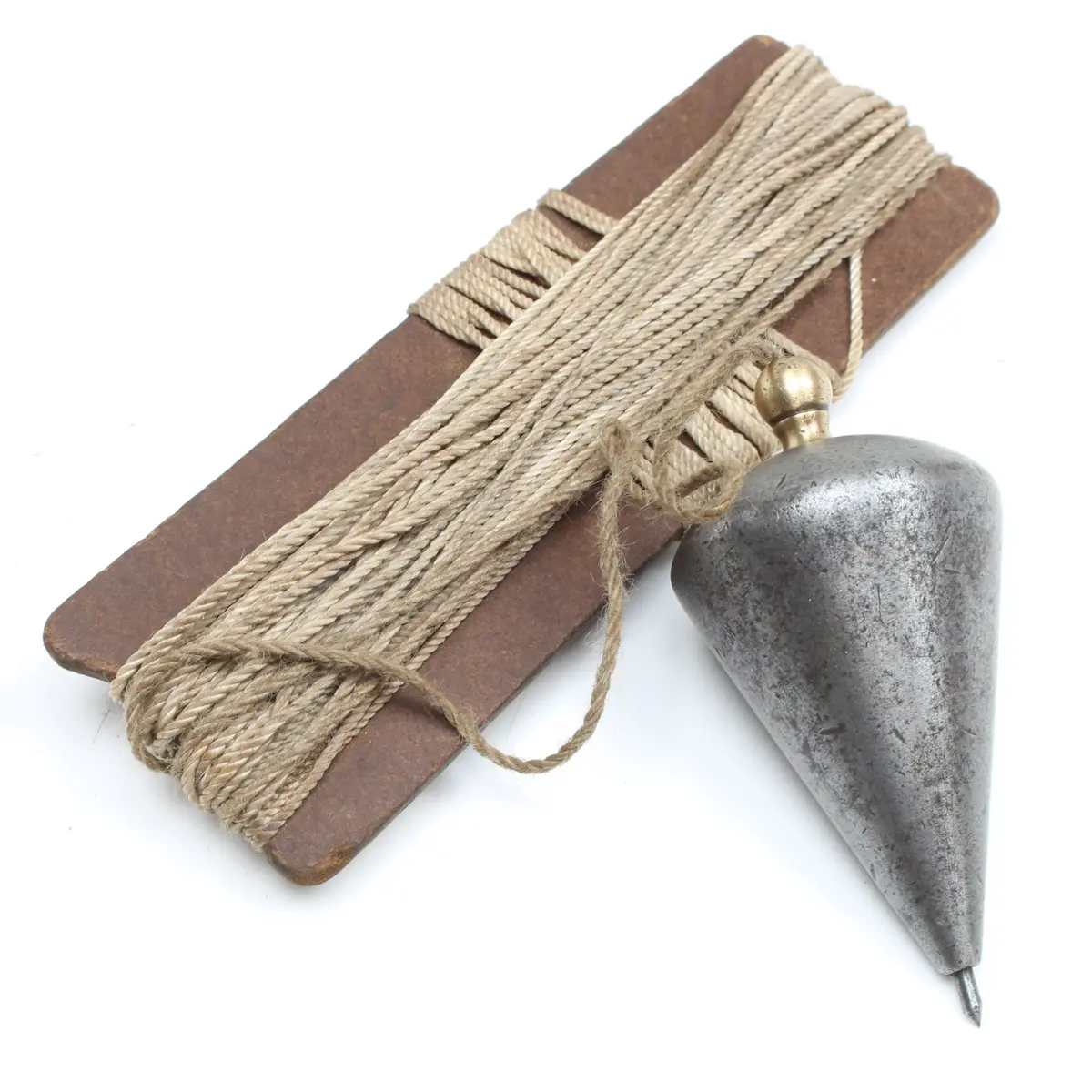 Old Steel Plumb Bob 1