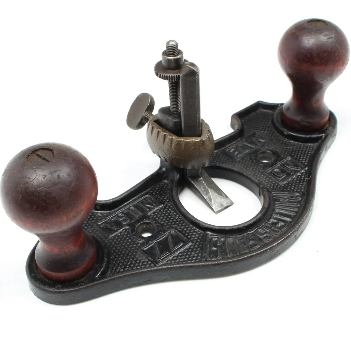 Old Millers Falls Hand Router Plane No. 77 (Beech) (Usa) 1