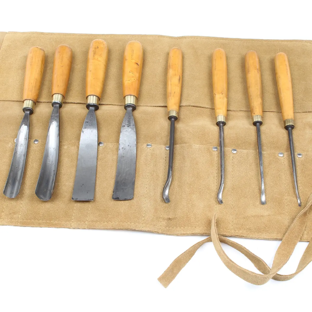 Sold - Addis Wood Carving Tool Set (Boxwood) 1