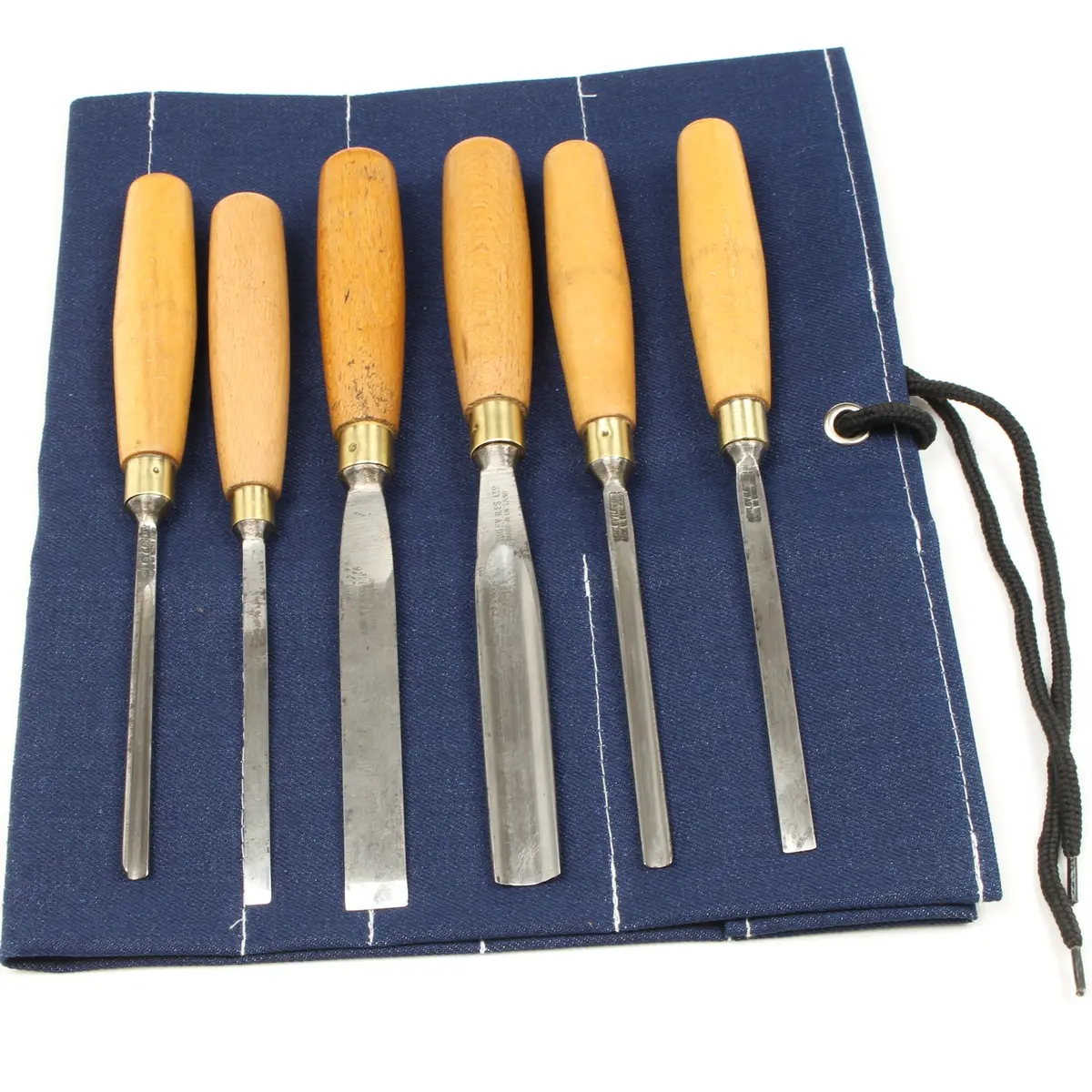 Sold - Ashley Iles Wood Carving Tool Set (Beech) 1