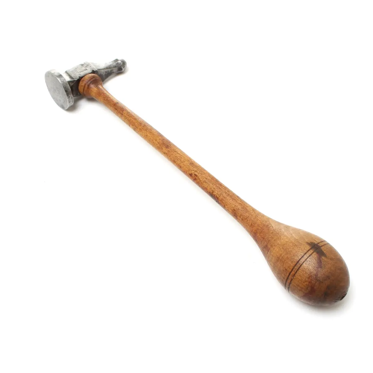 Sold - Old Repousse Hammer (Beech) 1