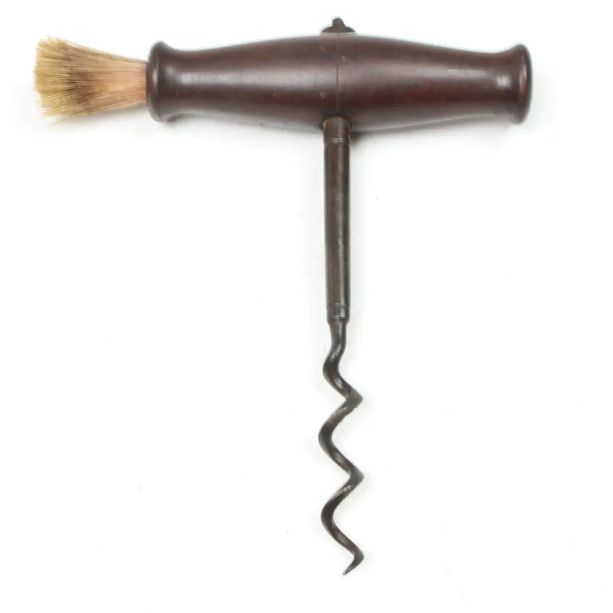 Old Corkscrew With Brush 1