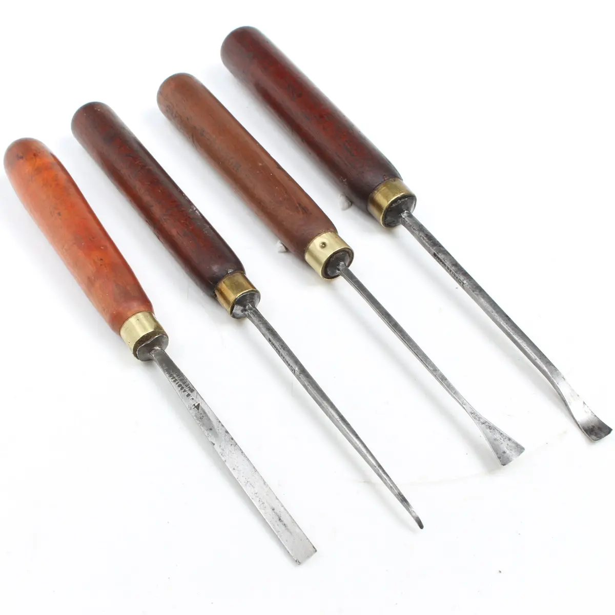 4X Addis Wood Carving Tools (Mahogany) 1