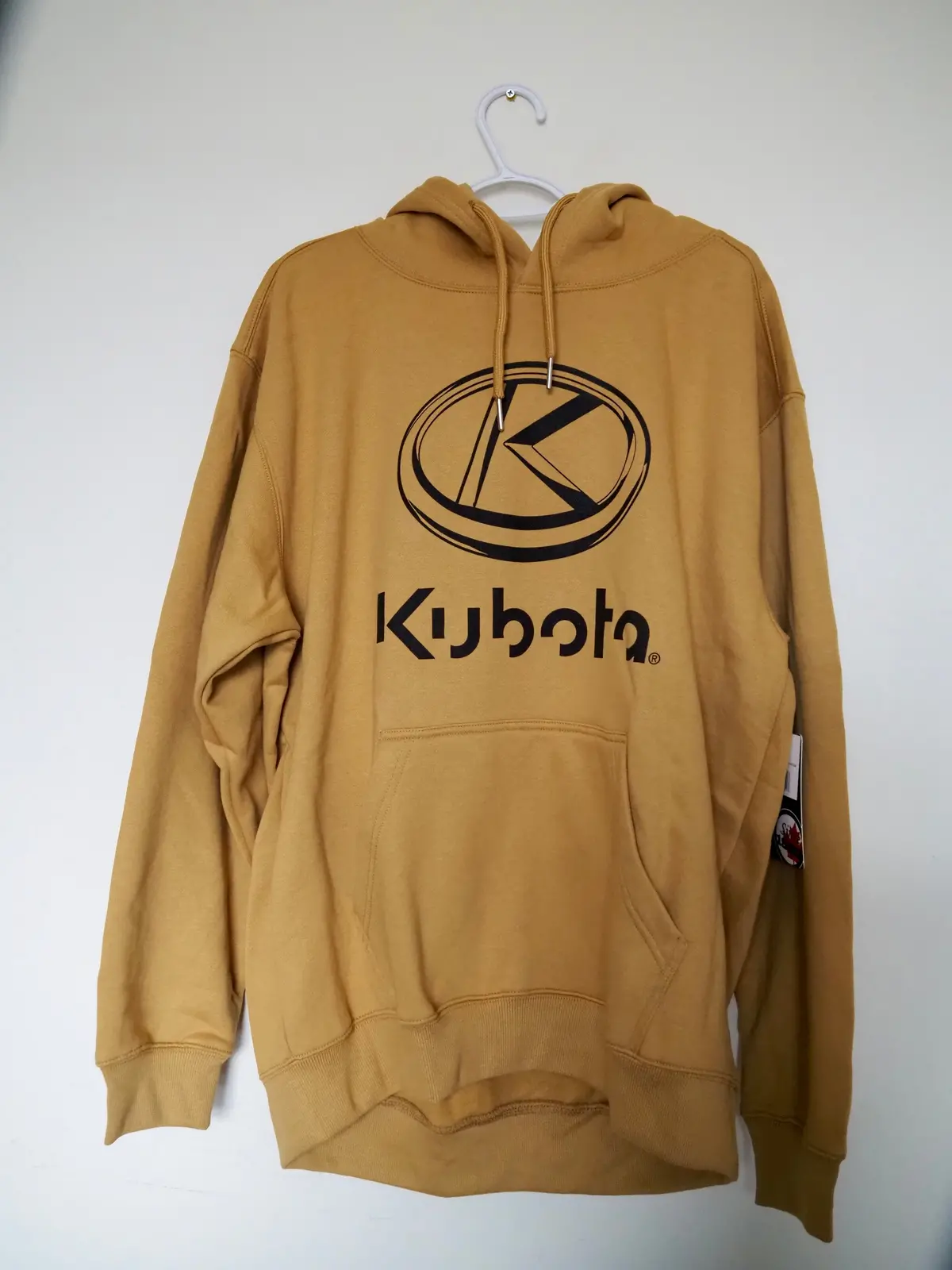 Essential Unisex Hooded Fleece - Tough Tan 1