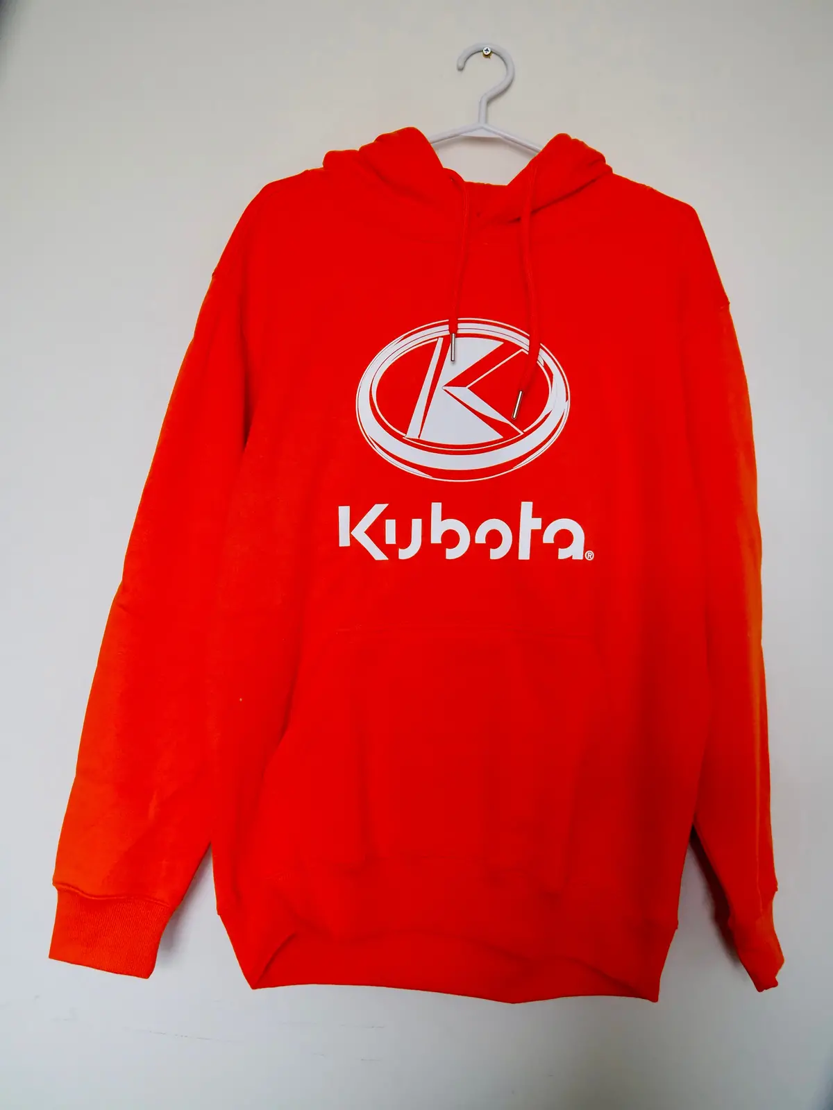 Essential Unisex Hooded Fleece - Orange 1