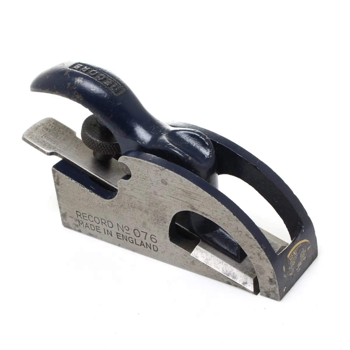 Sold - Record Bullnose Plane No. 076 1