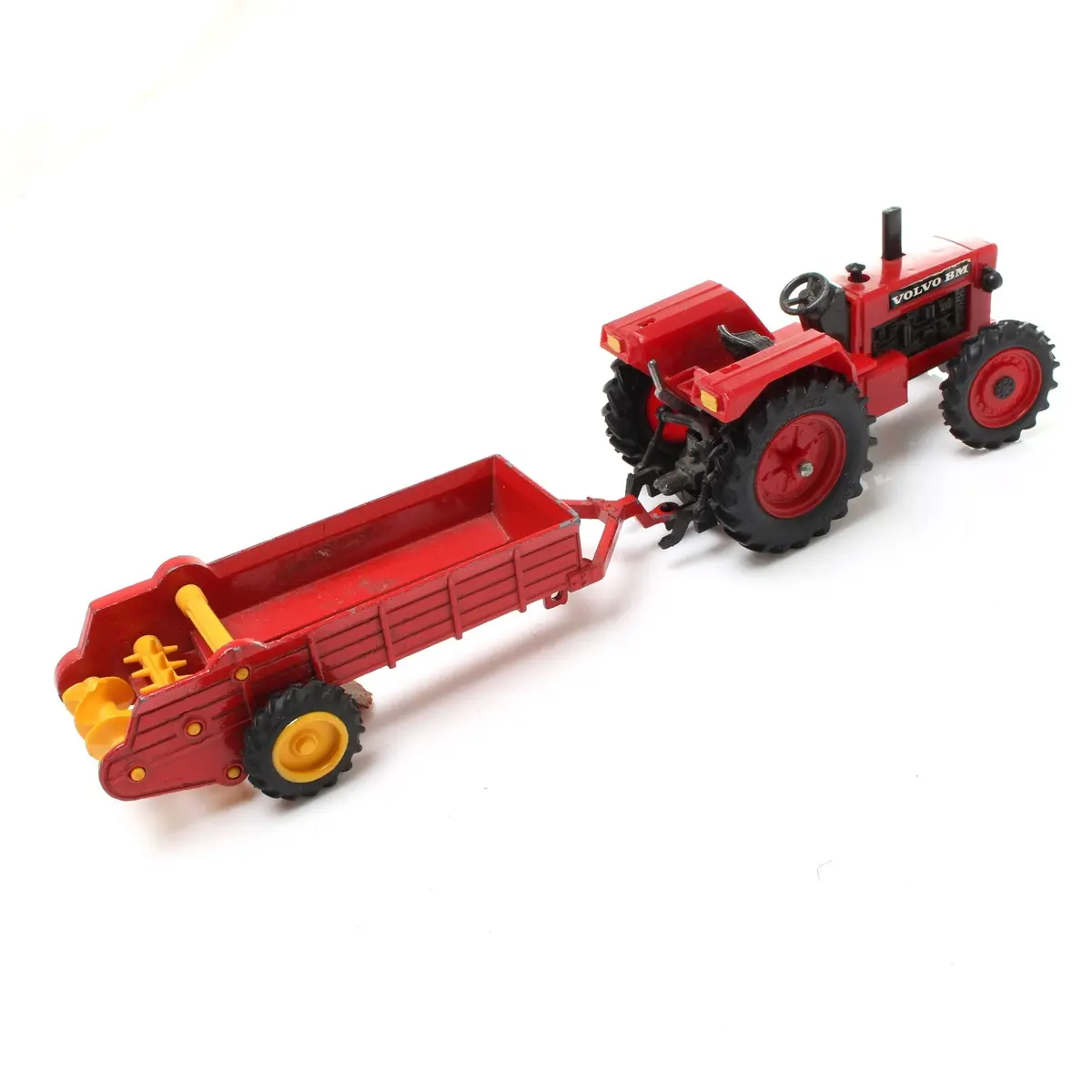 Old Collectable Volvo Bm Tractor And Trailor 1