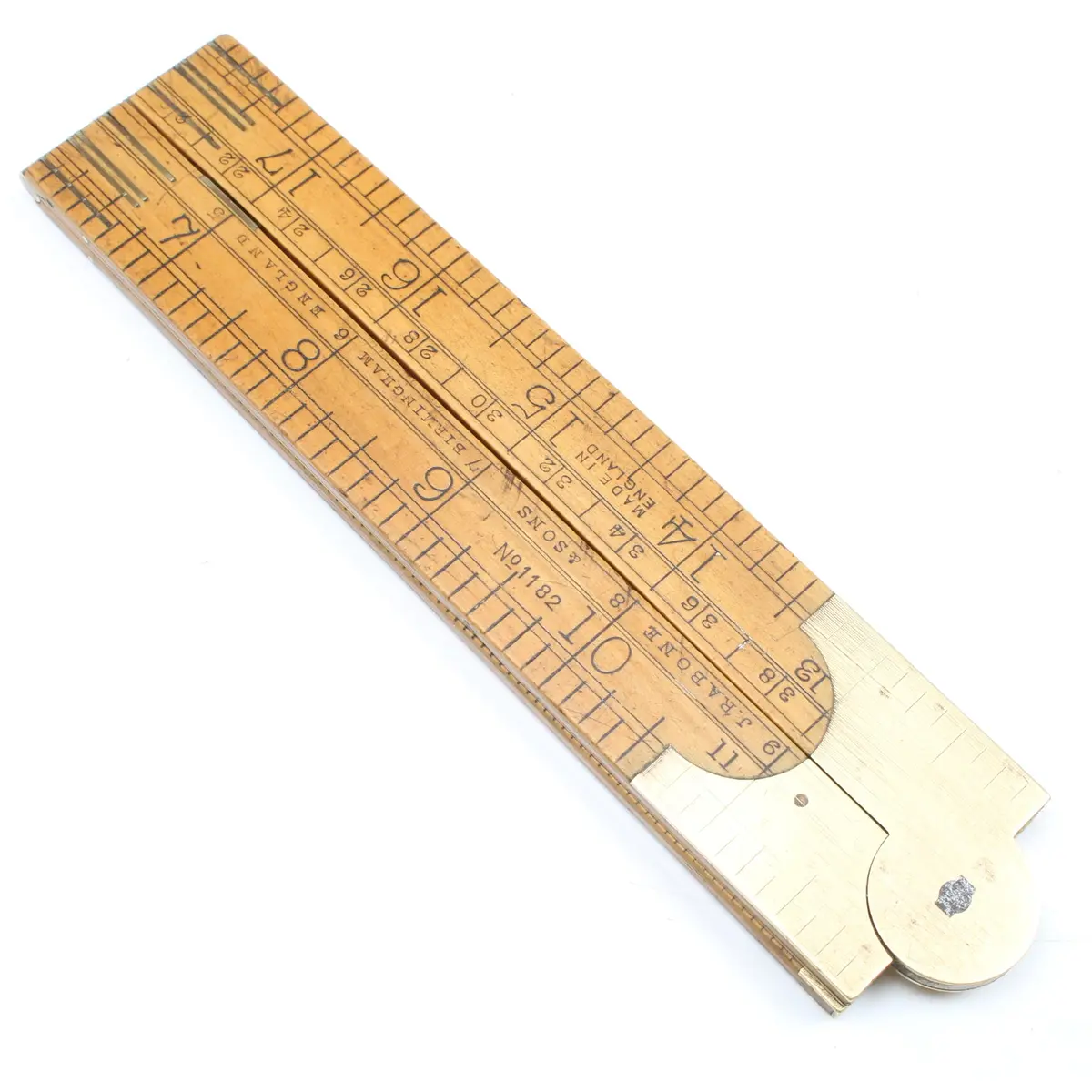 Rabone Wooden Rule - No. 1182 (Boxwood) 1