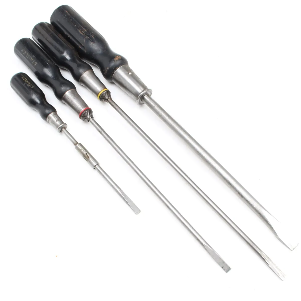 4X Old Screwdrivers (Beech) 1